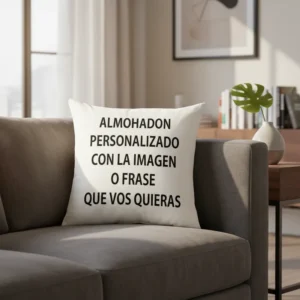 Almohadon Personalizado Estampado A Pedido Friki Tu Eres