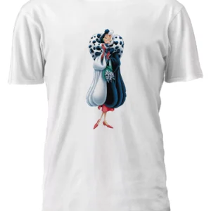 Cruella De Vil 101 Dalmatas Remera Friki Tu Eres #15