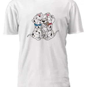 101 Dalmatas Remera Friki Tu Eres #12