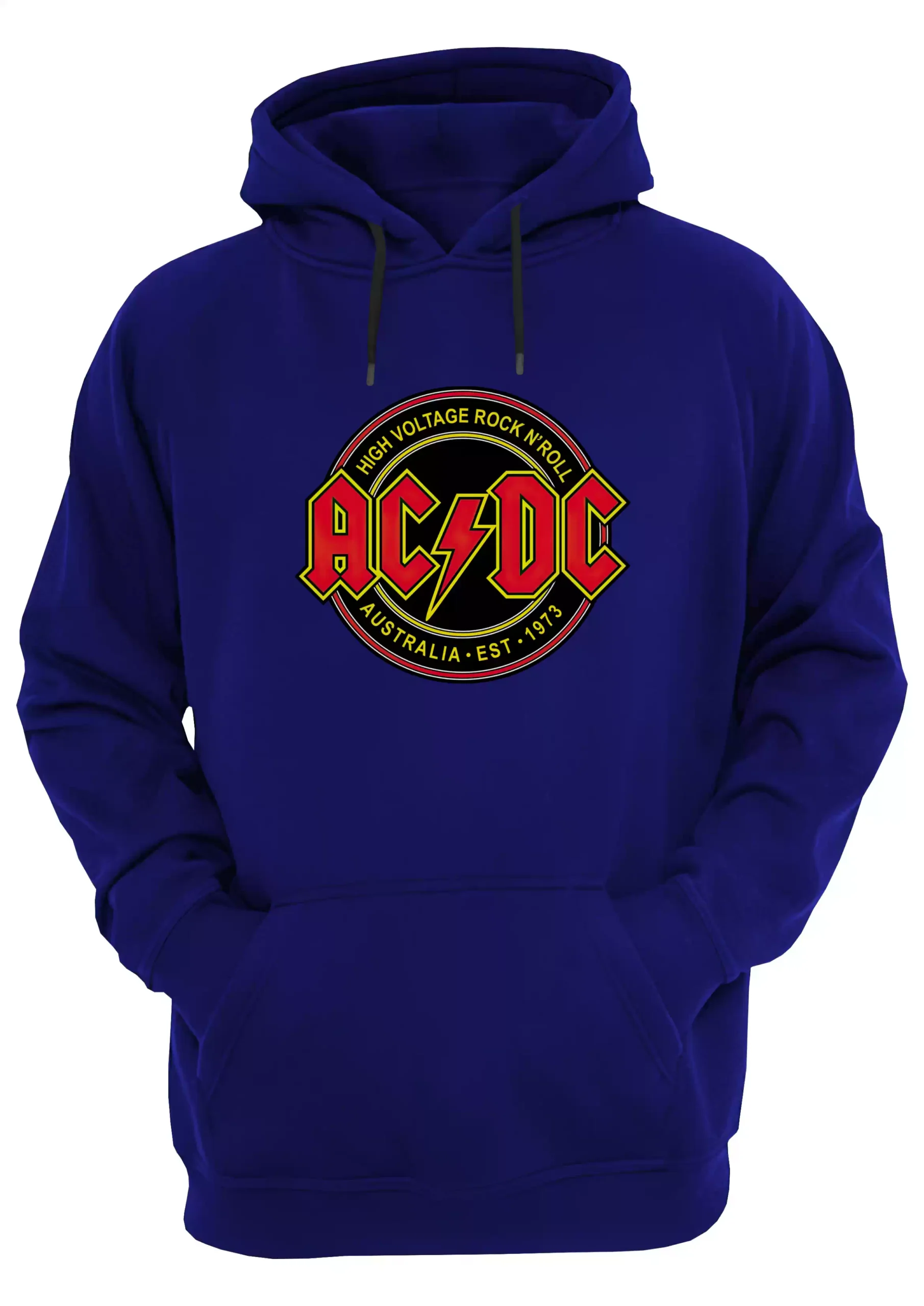Acdc High Voltage 1973 Buzo Canguro Friki Tu Eres #3 - Imagen 3