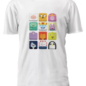 Hora De Aventura Todos Los Personajes Remera Friki Tu Eres #25