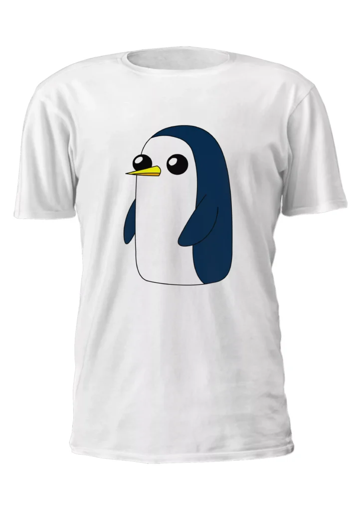 Hora De Aventura Pinguino Gunter Remera Friki Tu Eres #11