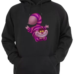 Gato Cheshire Sonriente Alicia Buzo Canguro Friki Tu Eres #3