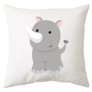 Animales Infantiles Rinoceronte Almohadon Friki Tu Eres #2