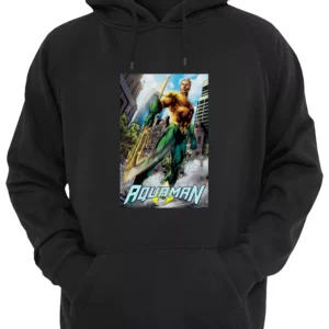Aquaman Portada Comic Buzo Canguro Friki Tu Eres #4