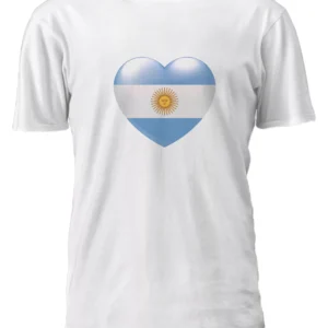 Argentina Corazon Pasion Emblema Remera Friki Tu Eres #6