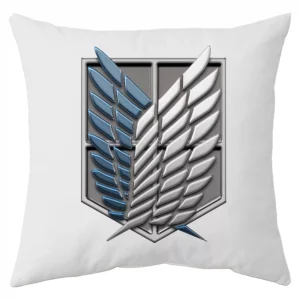 Attack On Titan Emblema Alas Almohadon Friki Tu Eres #12