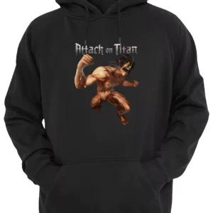 Attack On Titan Eren Jaeger Yeager Buzo Canguro Friki Tu Eres #5