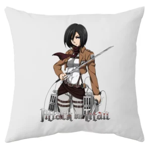 Attack On Titan Mikasa Ackerman Almohadon Friki Tu Eres #3