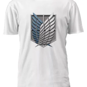 Attack On Titan Emblema Alas Remera Friki Tu Eres #3
