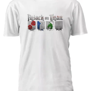 Attack On Titan Emblemas Aot Remera Friki Tu Eres #16