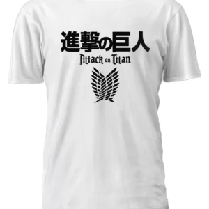 Attack On Titan Emblema Alas Remera Friki Tu Eres #1