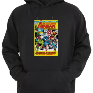 Vengadores Avengers Portada Comic Buzo Canguro Friki Tu Eres #4