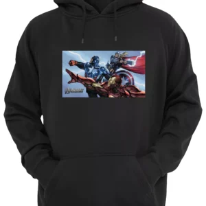Vengadores Avengers Buzo Canguro Friki Tu Eres #1