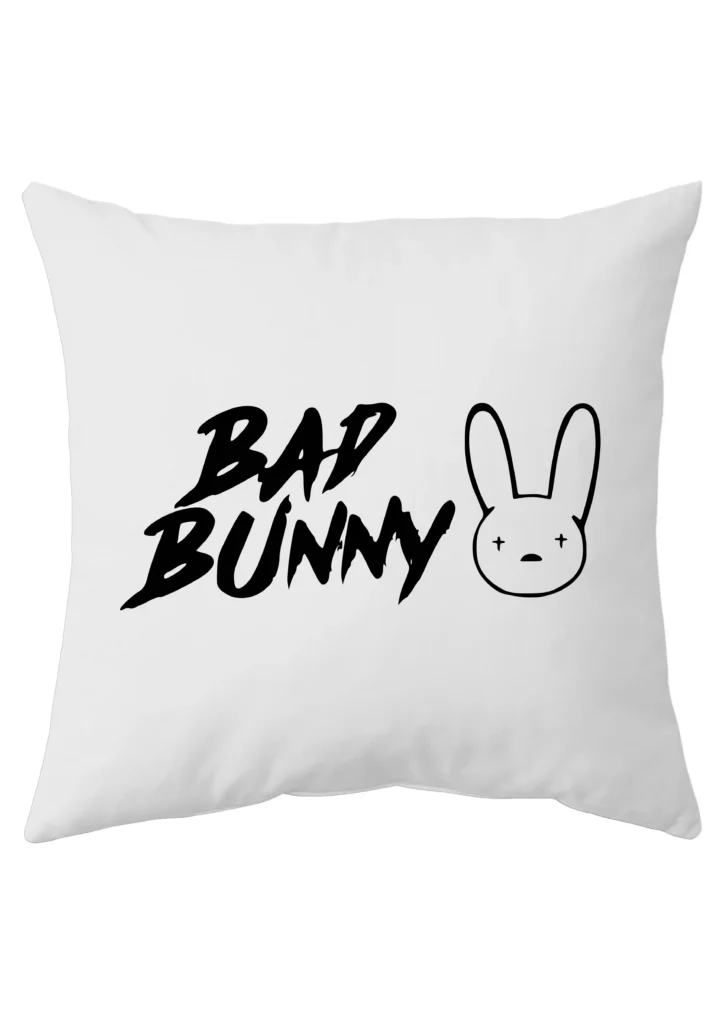 Bad Bunny Conejo Almohadon Friki Tu Eres #1
