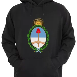 Argentina Escudo Emblema Buzo Canguro Friki Tu Eres #11