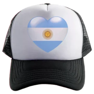 Argentina Corazon Pasion Emblema Gorra Friki Tu Eres #7