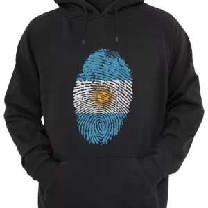 Argentina Huella Digital Buzo Canguro Friki Tu Eres #3