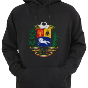 Venezuela Escudo Emblema Buzo Canguro Friki Tu Eres #4