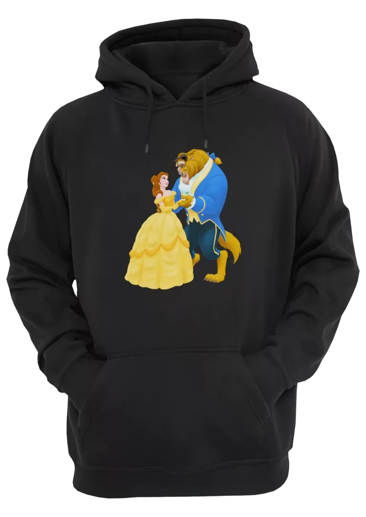 La Bella Y La Bestia Buzo Canguro Friki Tu Eres #4