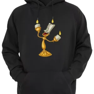 La Bella Y La Bestia Vela Lumiere Buzo Canguro Friki Tu Eres #7