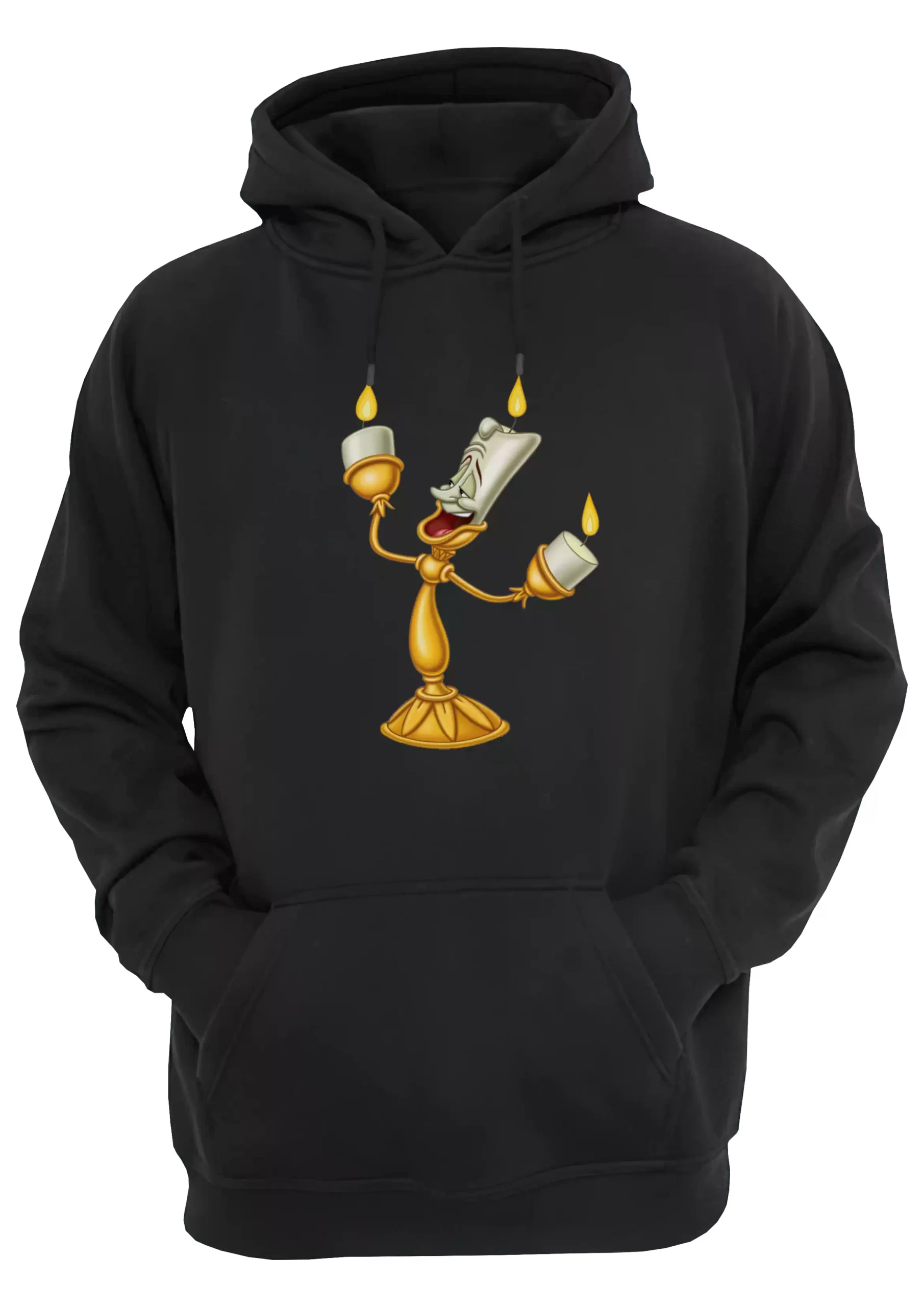 La Bella Y La Bestia Vela Lumiere Buzo Canguro Friki Tu Eres #7