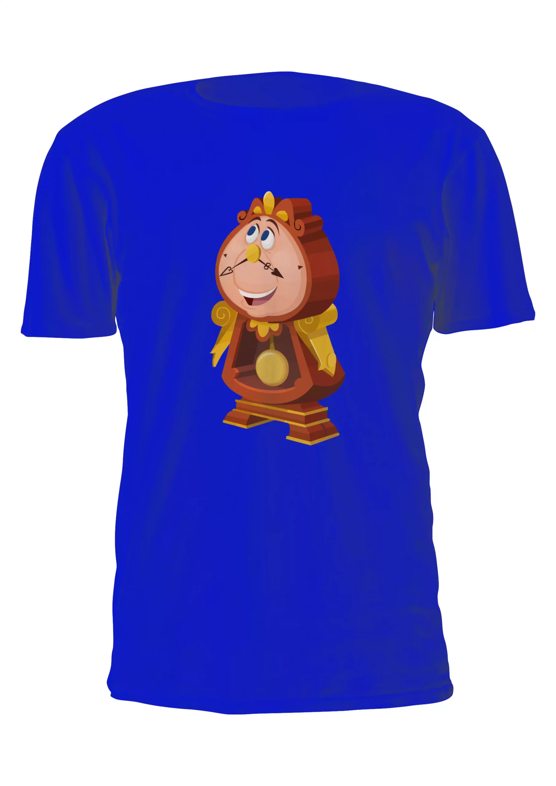 La Bella Y La Bestia Reloj Din Don Remera Friki Tu Eres #8 - Imagen 4