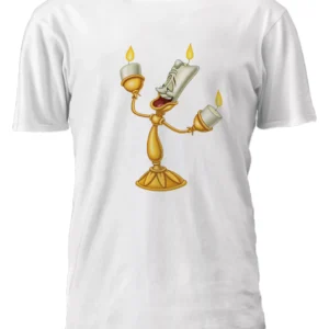 La Bella Y La Bestia Vela Lumiere Remera Friki Tu Eres #7