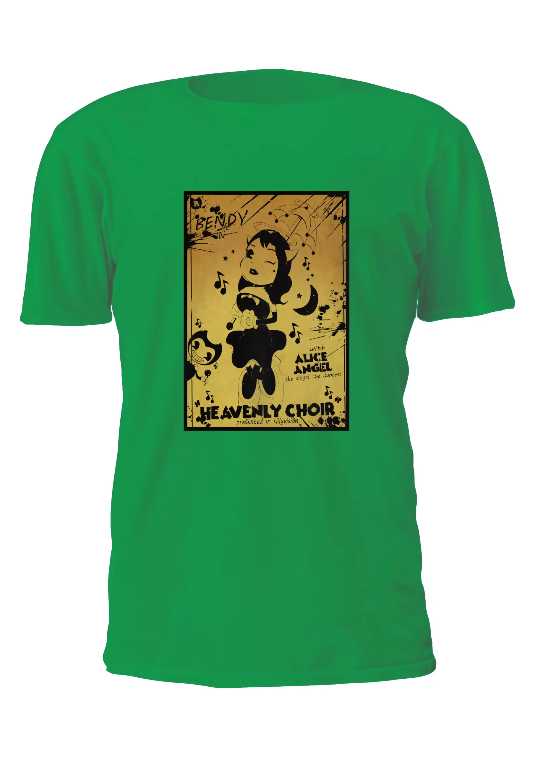 Bendy Alice Angel Remera Friki Tu Eres #10 - Imagen 3