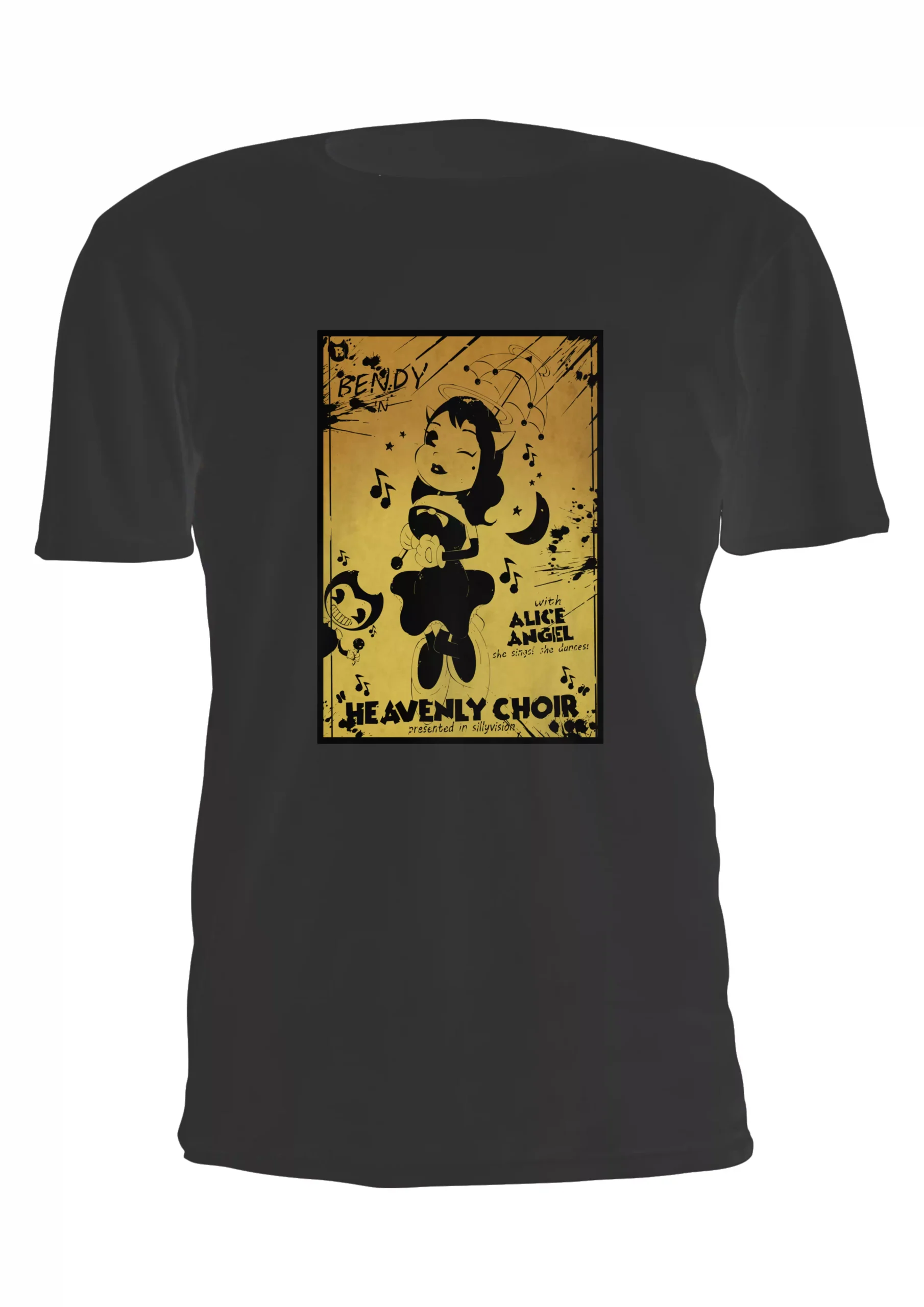 Bendy Alice Angel Remera Friki Tu Eres #10 - Imagen 6