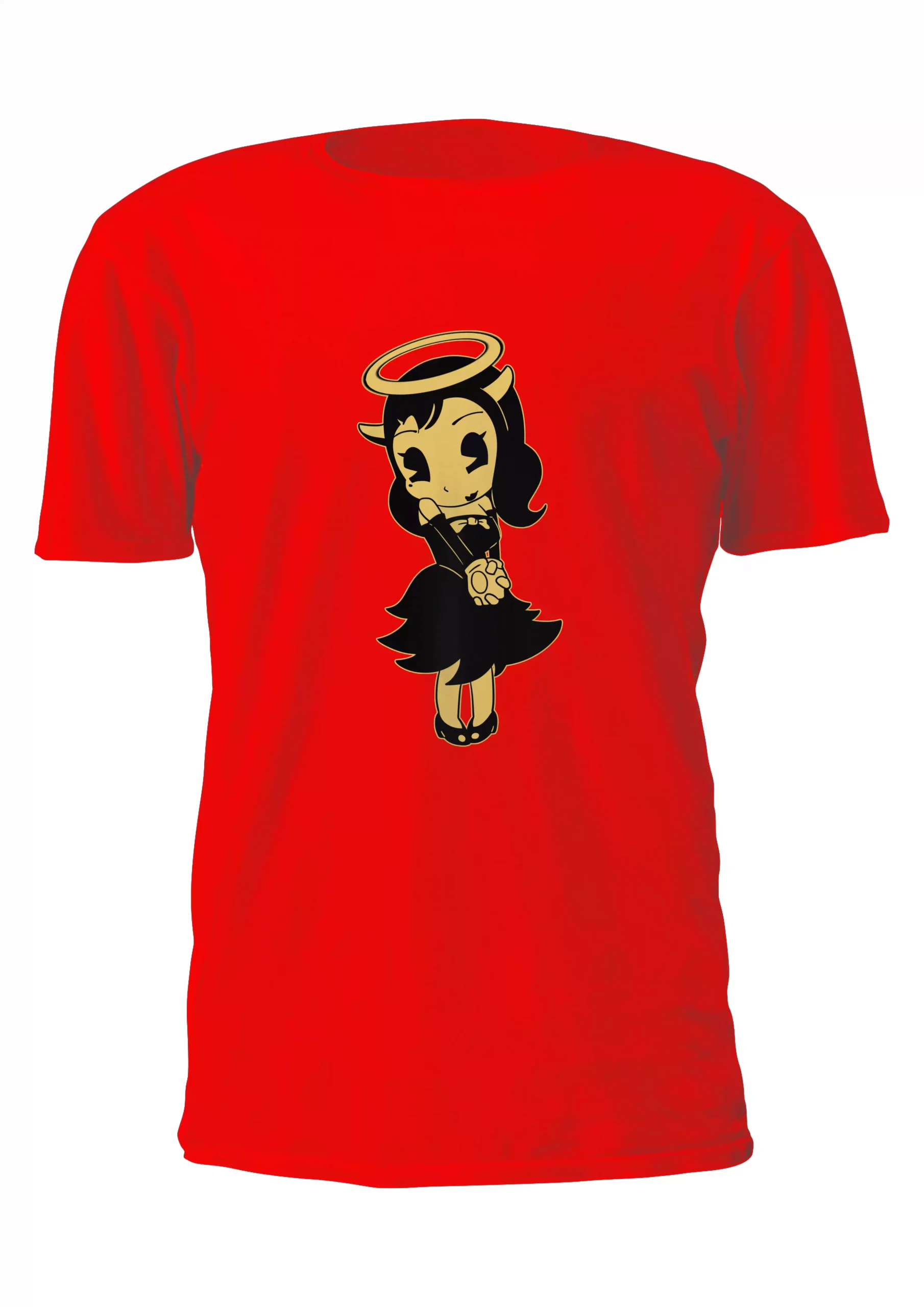 Bendy Alice Angel Remera Friki Tu Eres #9 - Imagen 5