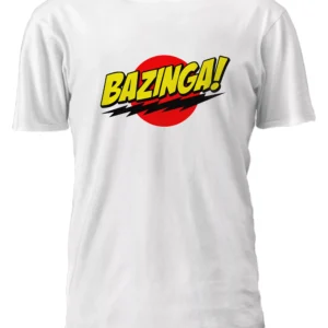 The Big Bang Theory Bazinga Remera Friki Tu Eres #3