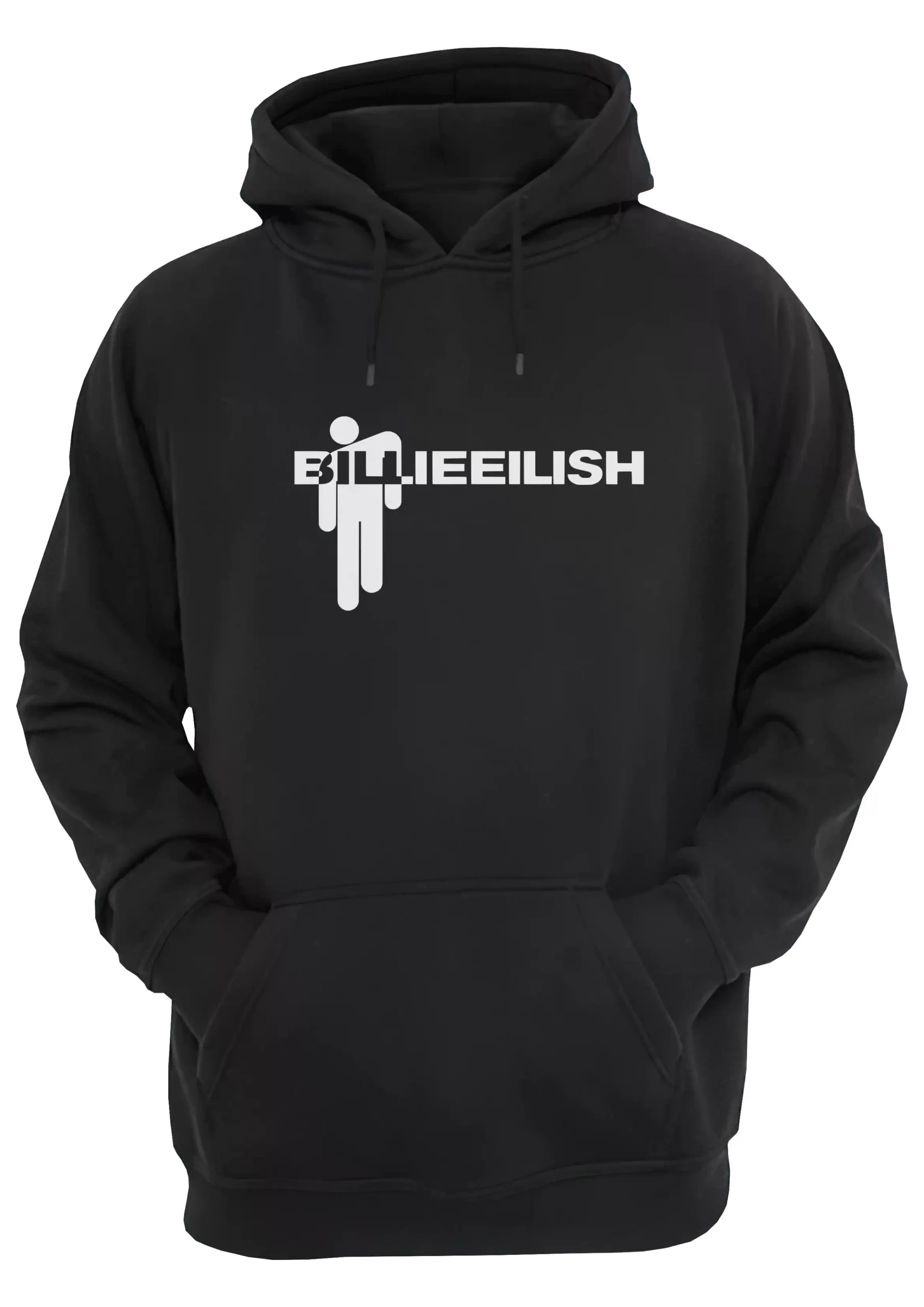 Billie Eilish Logo Buzo Canguro Friki Tu Eres #5