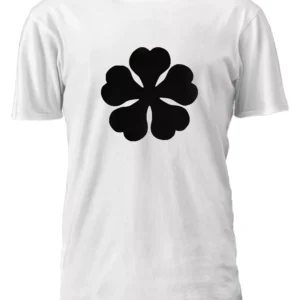 Black Clover Trebol Negro 5 Hojas Remera Friki Tu Eres #7