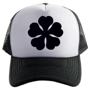 Black Clover Trebol Negro 5 Hojas Gorra Friki Tu Eres #4