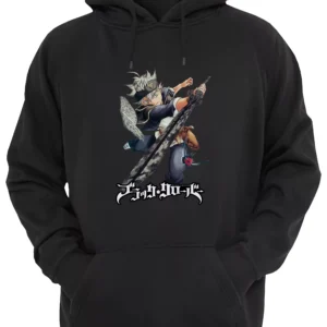 Black Clover Asta Buzo Canguro Friki Tu Eres #1