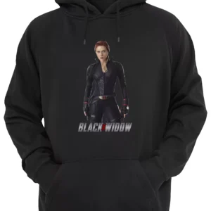 Black Widow Viuda Negra Buzo Canguro Friki Tu Eres #1