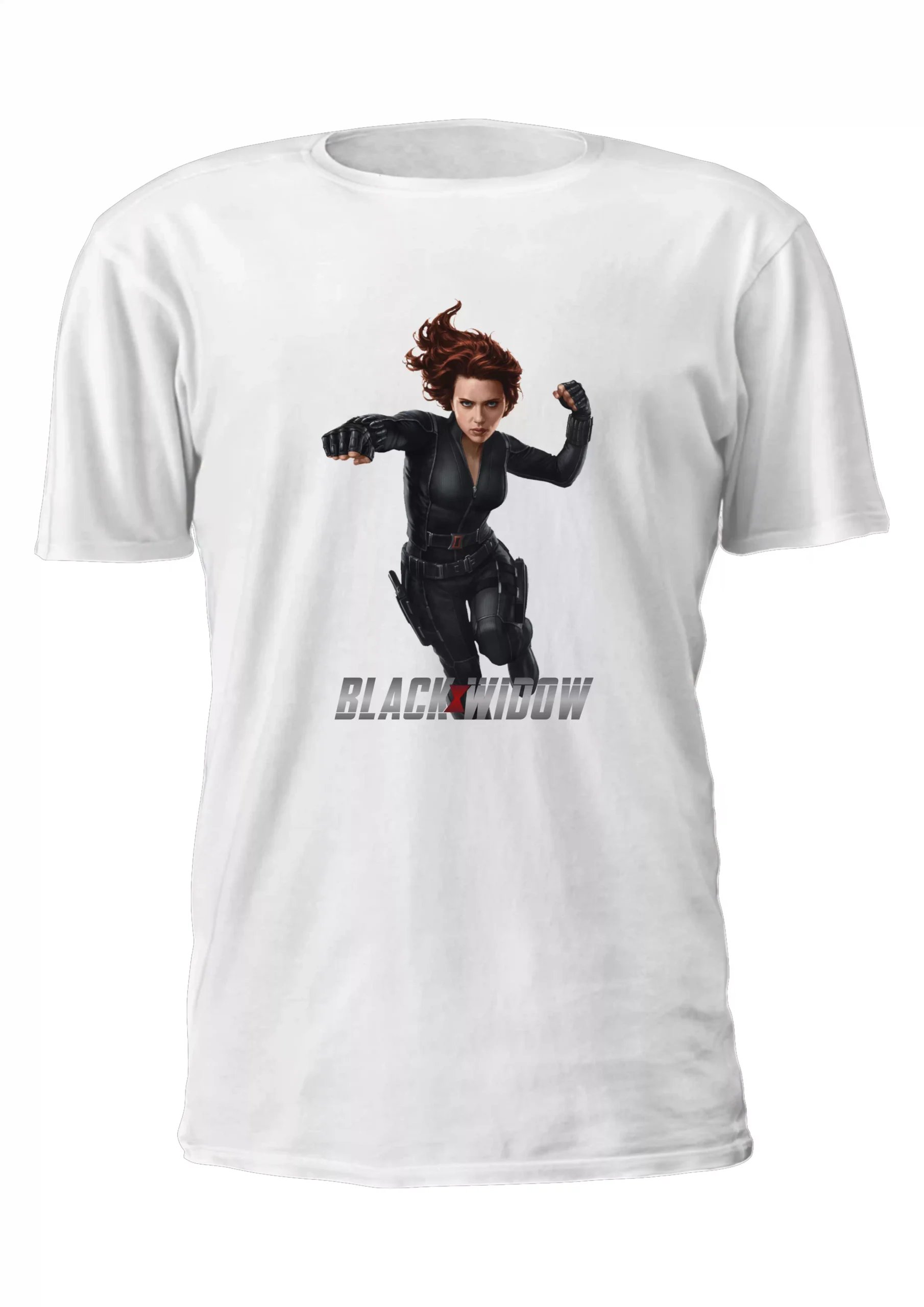 Black Widow Viuda Negra Remera Friki Tu Eres #1
