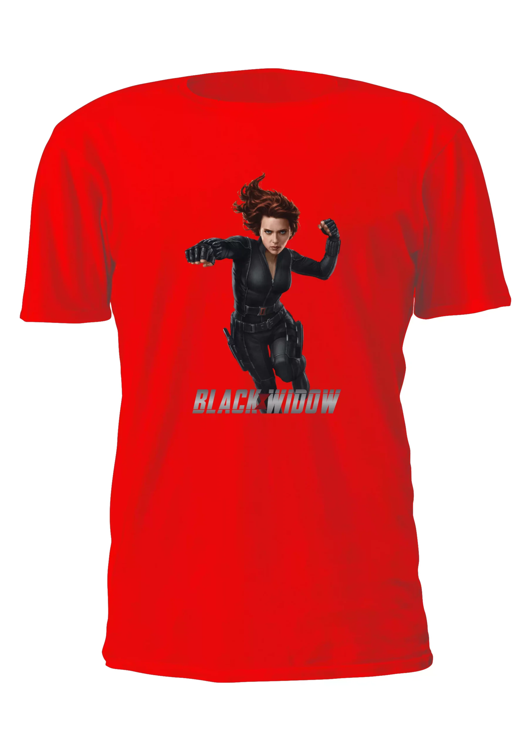 Black Widow Viuda Negra Remera Friki Tu Eres #1 - Imagen 5
