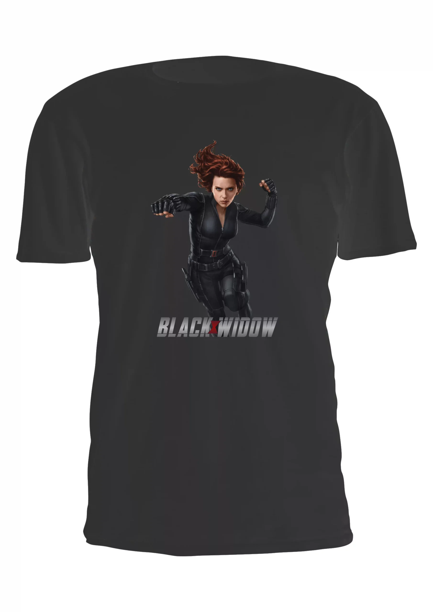 Black Widow Viuda Negra Remera Friki Tu Eres #1 - Imagen 6