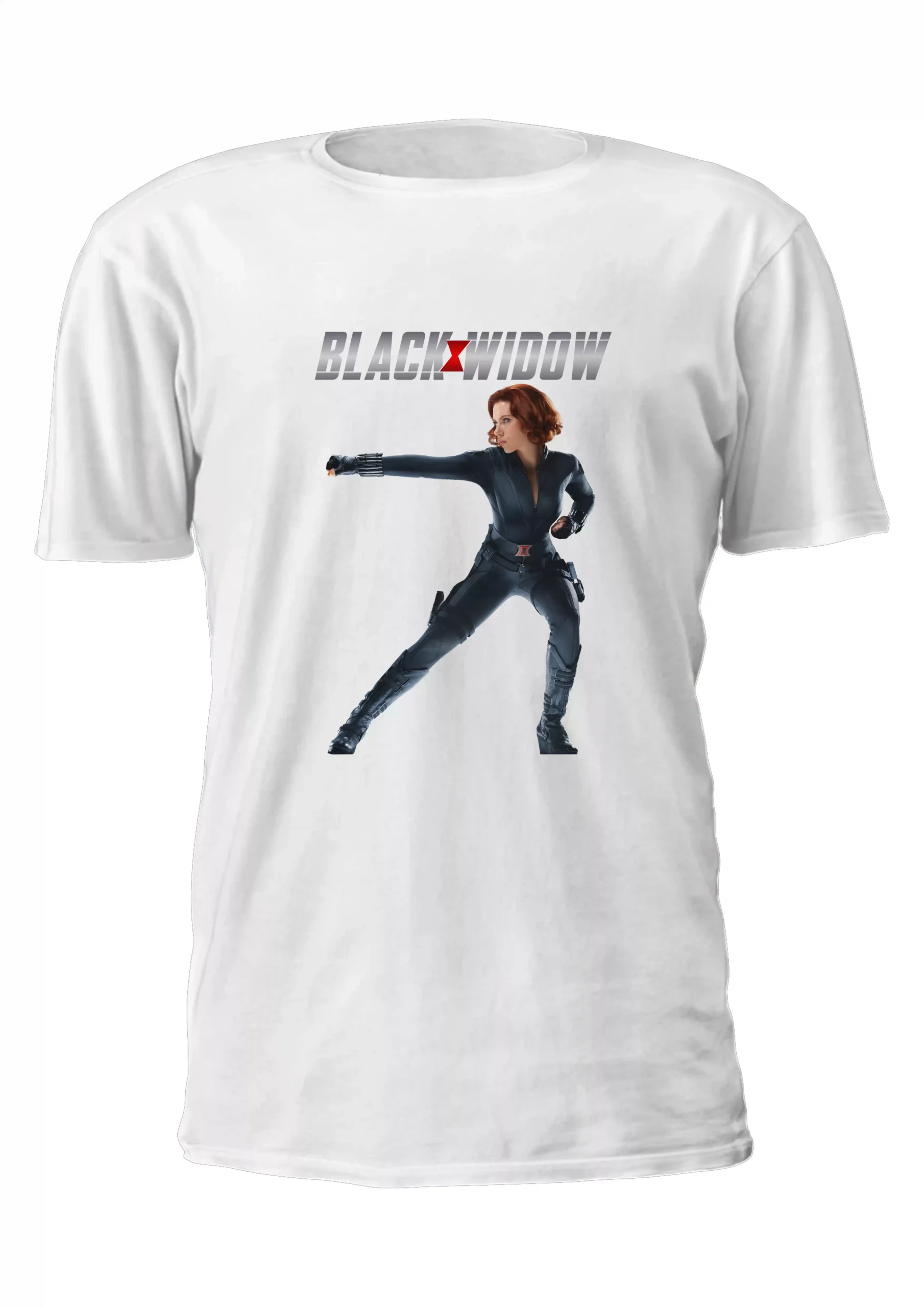 Black Widow Viuda Negra Remera Friki Tu Eres #4