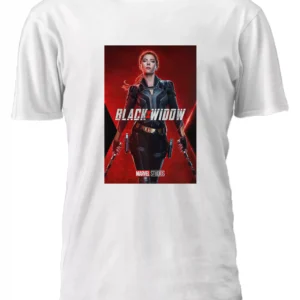 Black Widow Viuda Negra Remera Friki Tu Eres #2
