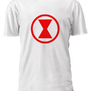 Black Widow Viuda Negra Logo Remera Friki Tu Eres #6