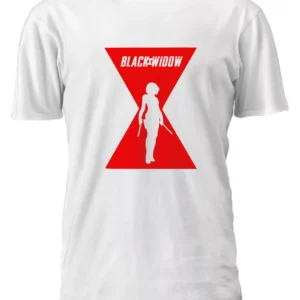 Black Widow Viuda Negra Logo Remera Friki Tu Eres #7