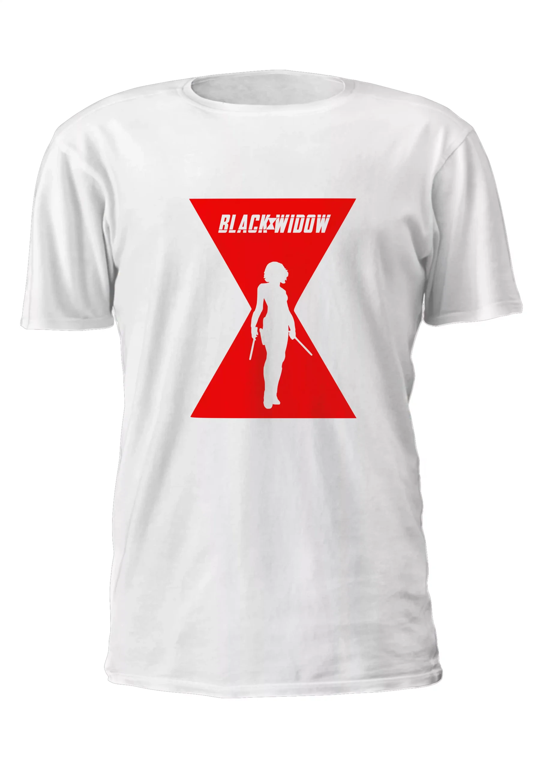Black Widow Viuda Negra Logo Remera Friki Tu Eres #7