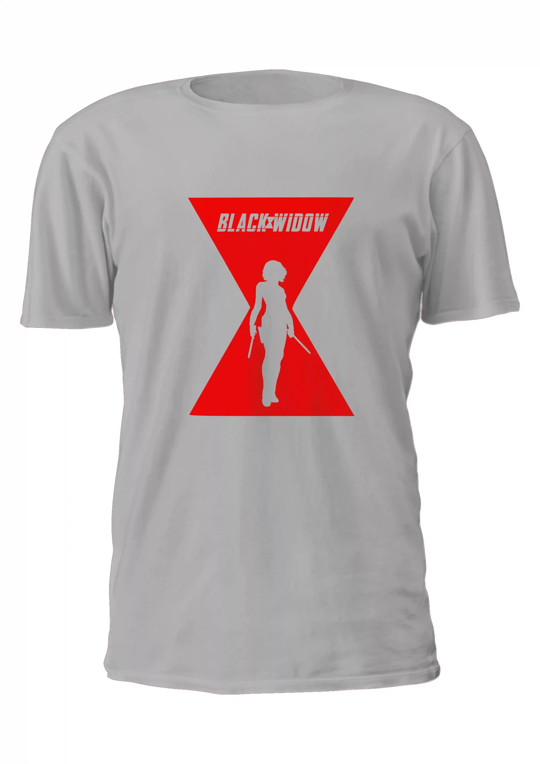 Black Widow Viuda Negra Logo Remera Friki Tu Eres #7 - Imagen 2