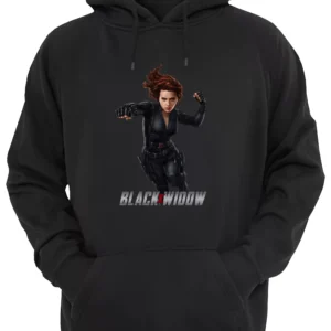 Black Widow Viuda Negra Buzo Canguro Friki Tu Eres #2