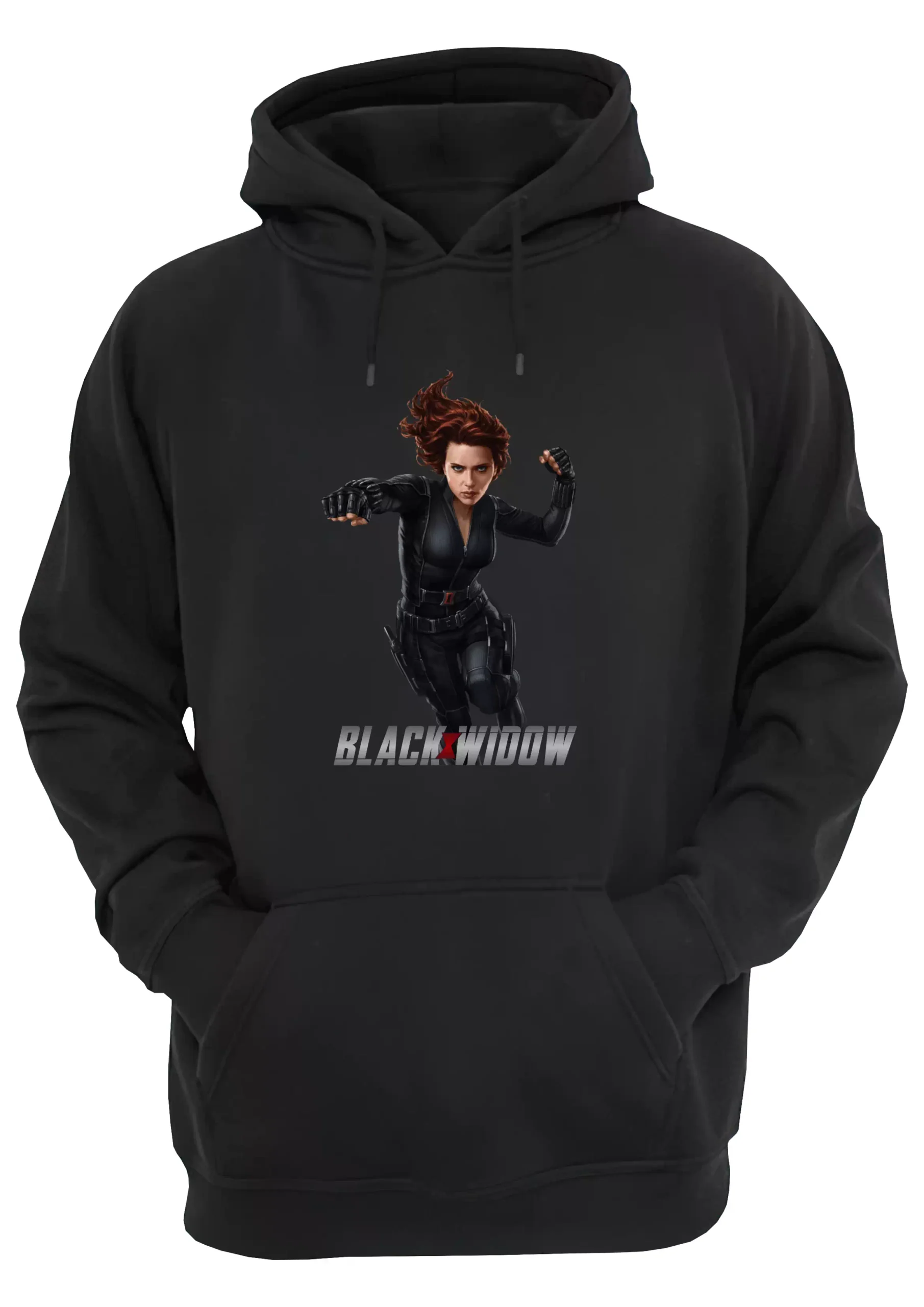 Black Widow Viuda Negra Buzo Canguro Friki Tu Eres #2