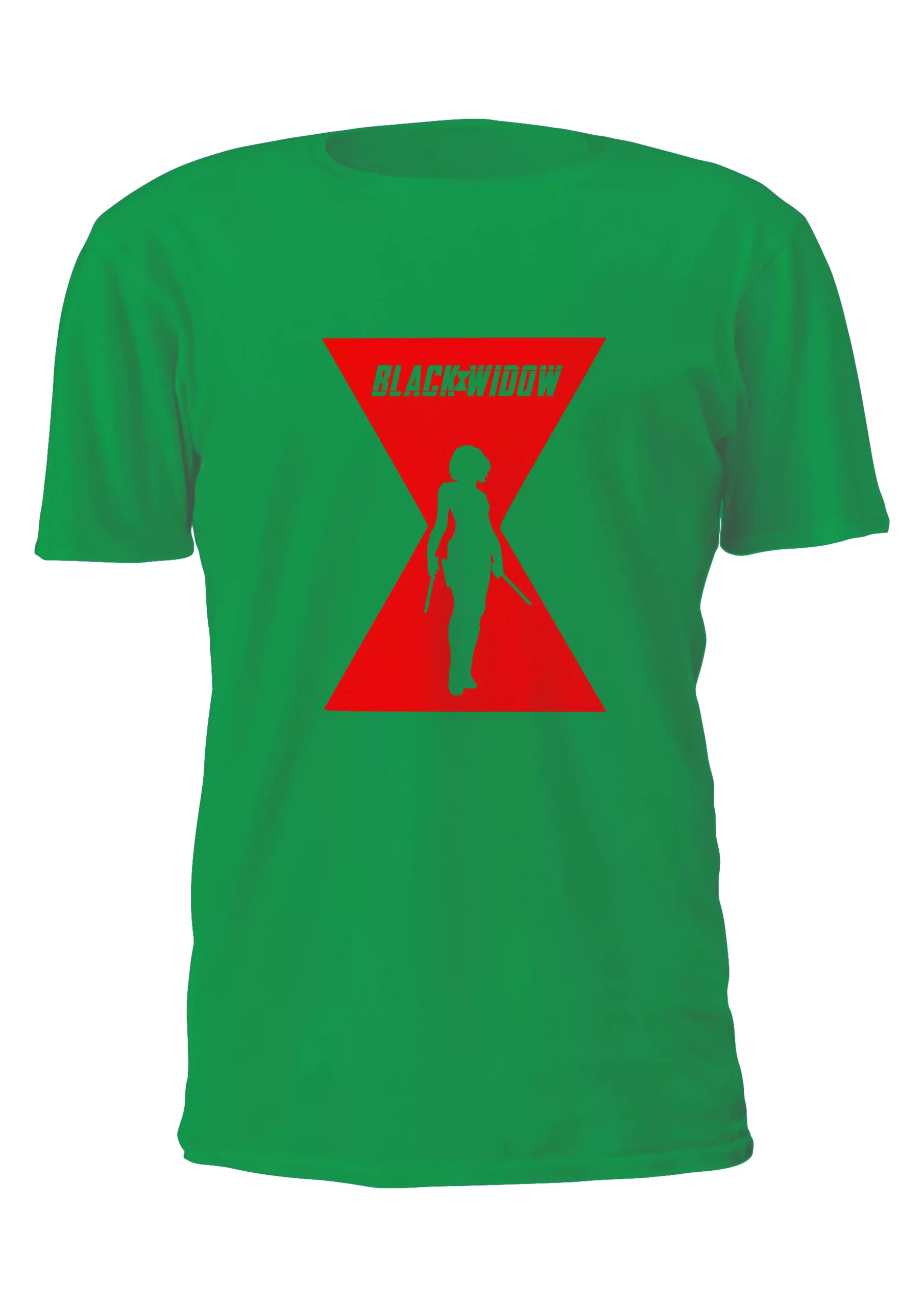 Black Widow Viuda Negra Logo Remera Friki Tu Eres #7 - Imagen 3