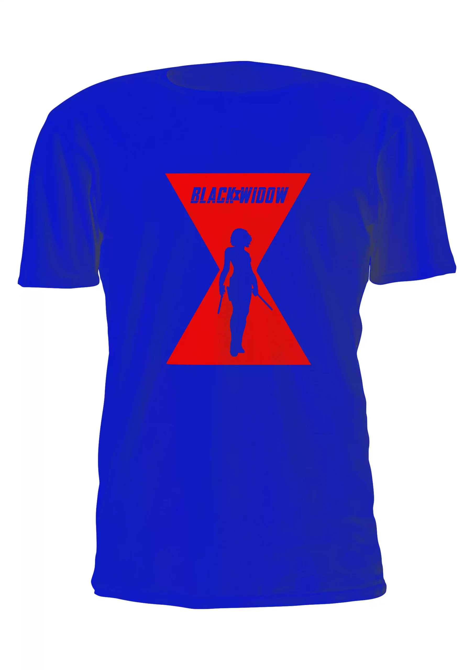 Black Widow Viuda Negra Logo Remera Friki Tu Eres #7 - Imagen 4